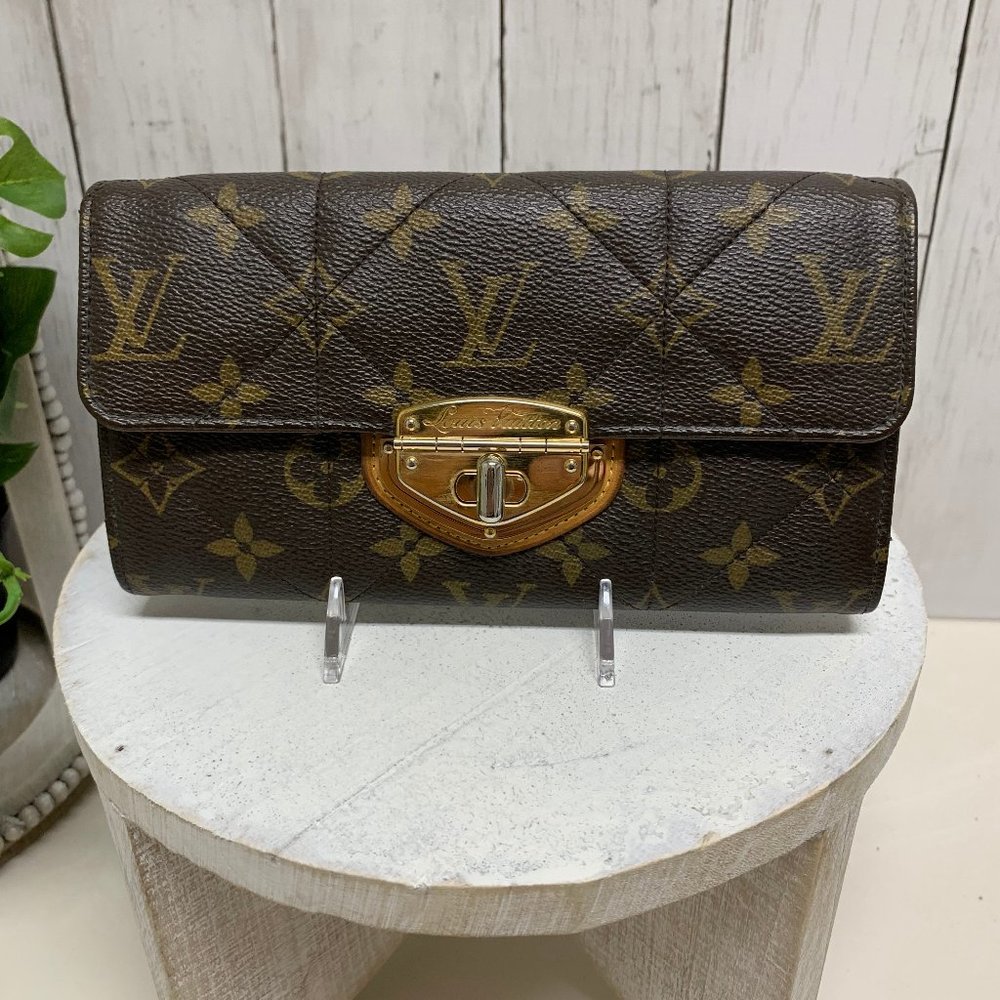 Louis Vuitton Monogram Etoile Porte Feuille Sarah Long Bifold Wallet /E1417